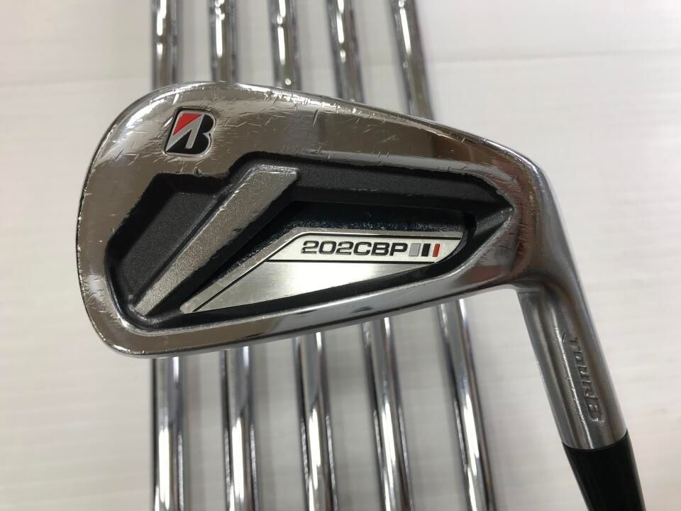 ブリヂストン　TOUR B 202CBP　NSプロ MODUS 3 TOUR 105　Sフレックス　アイアンセット　中古【最短即日発送】