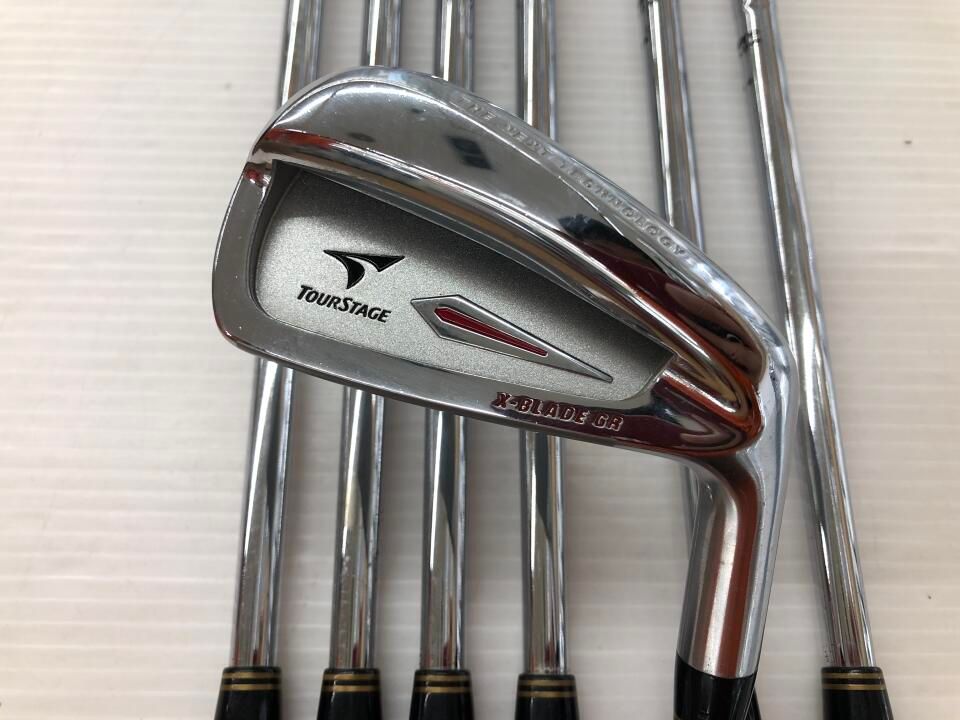 ブリヂストン　ツアーステージ X-BLADE GR　ダイナミックゴールドSL 　S300フレックス　アイアンセット　中古　ゴルフドゥ！深谷店【最短即日発送】