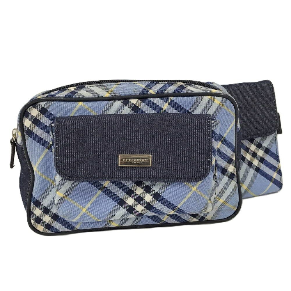 BURBERRY ウエストバッグ ボディーバッグ ノバチェック キャンバス