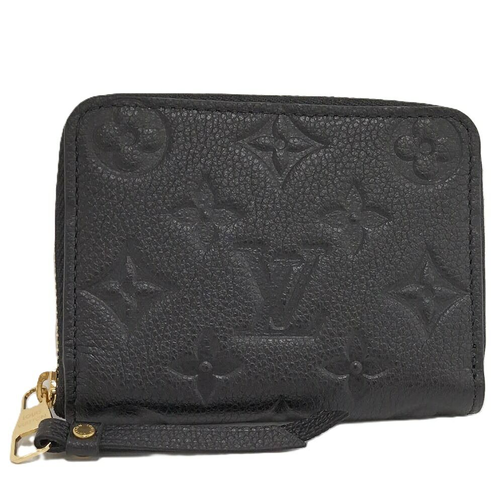 LOUIS VUITTON ジッピーコインパース コインケース モノグラムアンプラント ノワール ブラック M60574 RFID