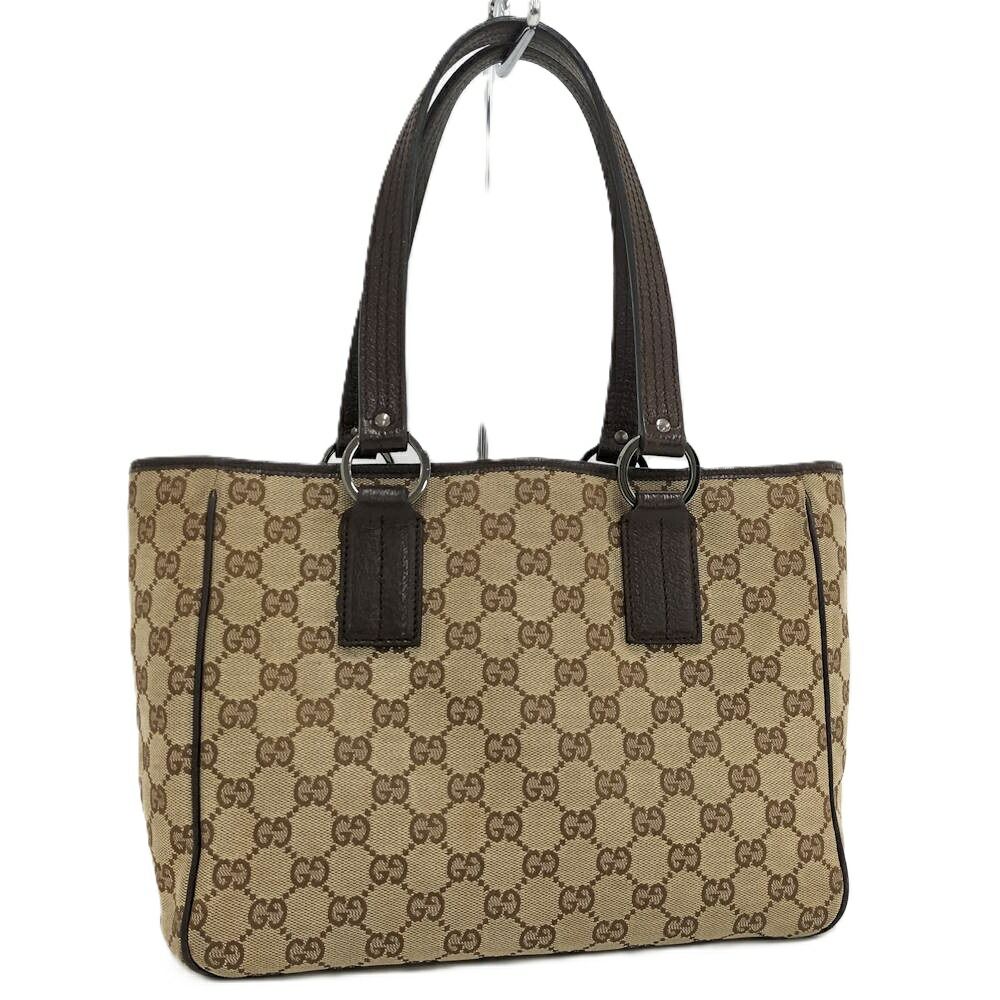 GUCCI GGキャンバス トートバッグ