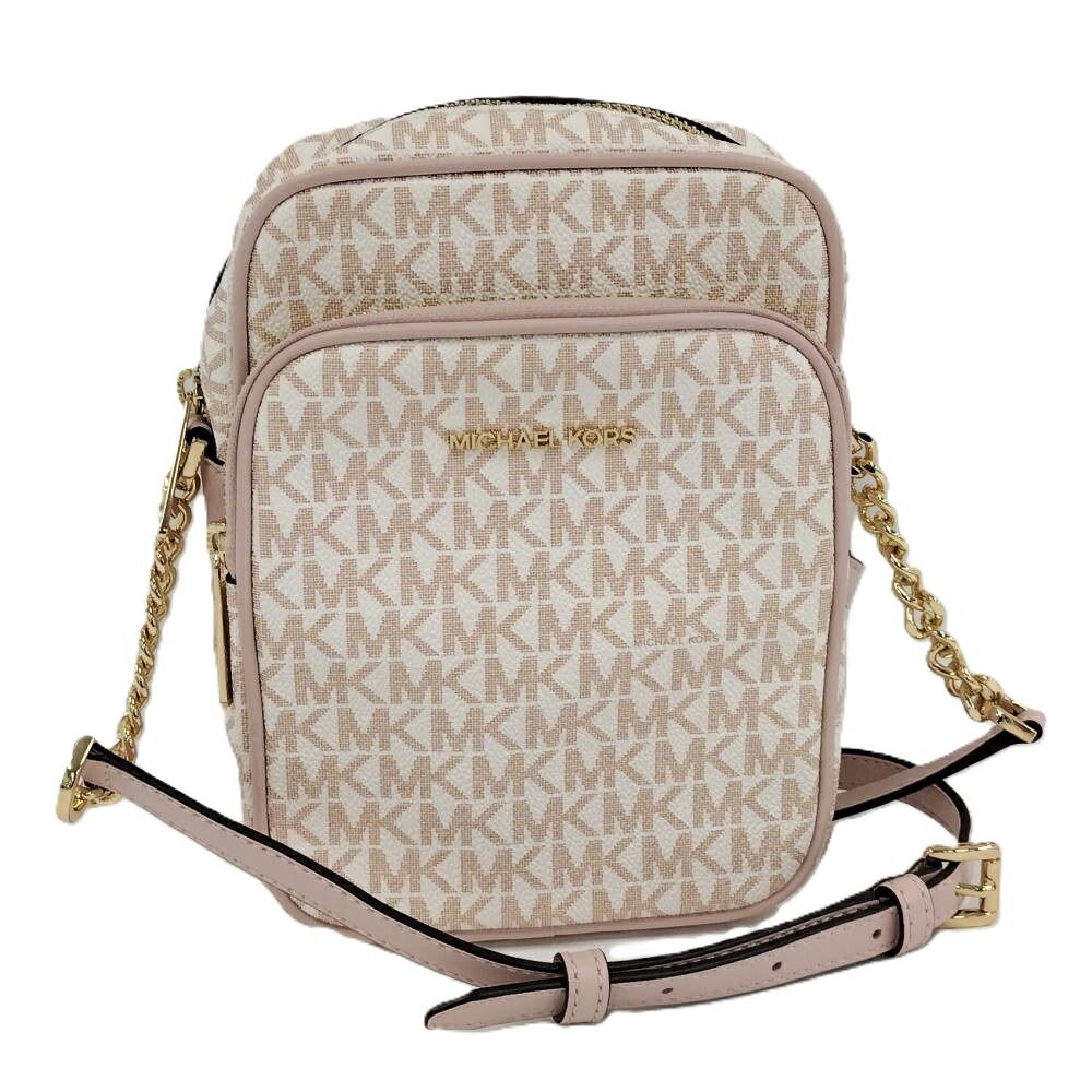 MICHAEL KORS ショルダーバッグ PVCコーティング ピンク
