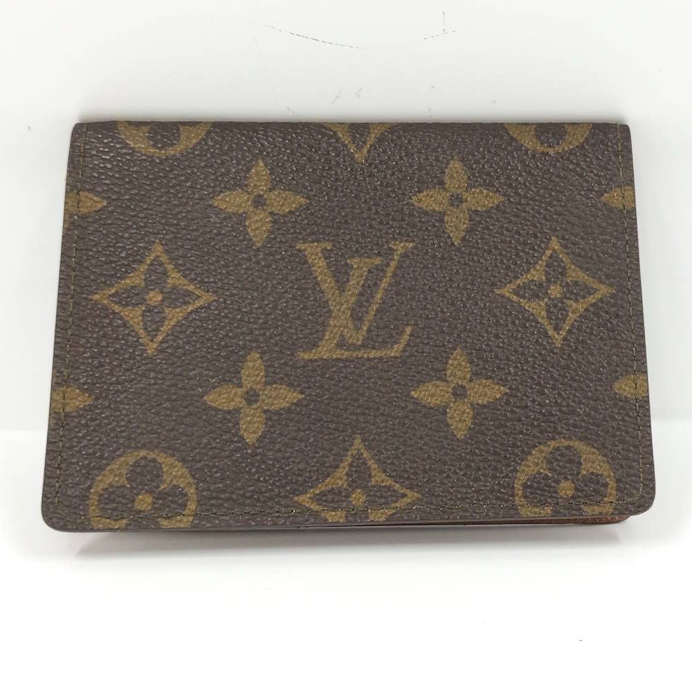 LOUIS VUITTON ポルト2カルトヴェルティカル モノグラム パスケース M60533