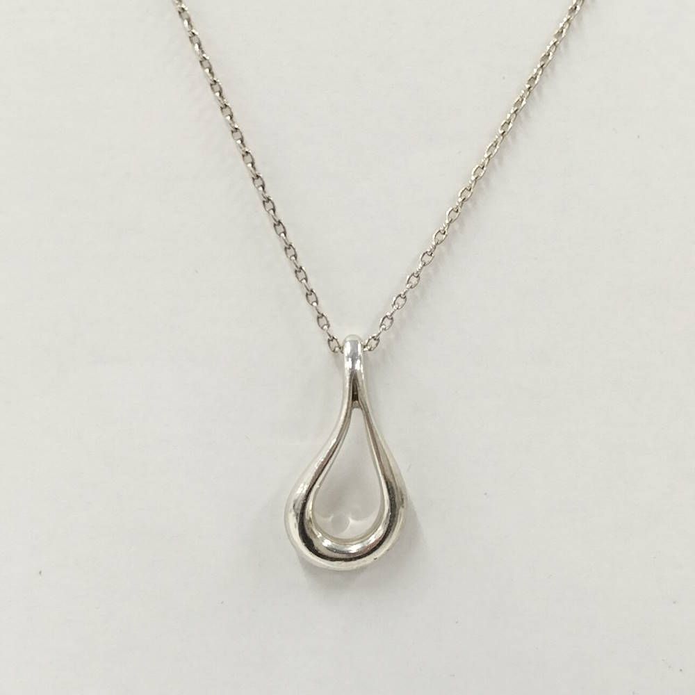 Tiffany & Co. オープンティアドロップ ネックレス SV925 シルバー