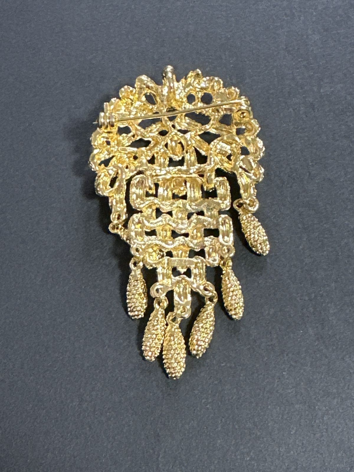 REPROSA パナマ 黄金のワカ ジュエリー ブローチ 額装付き REPROSA