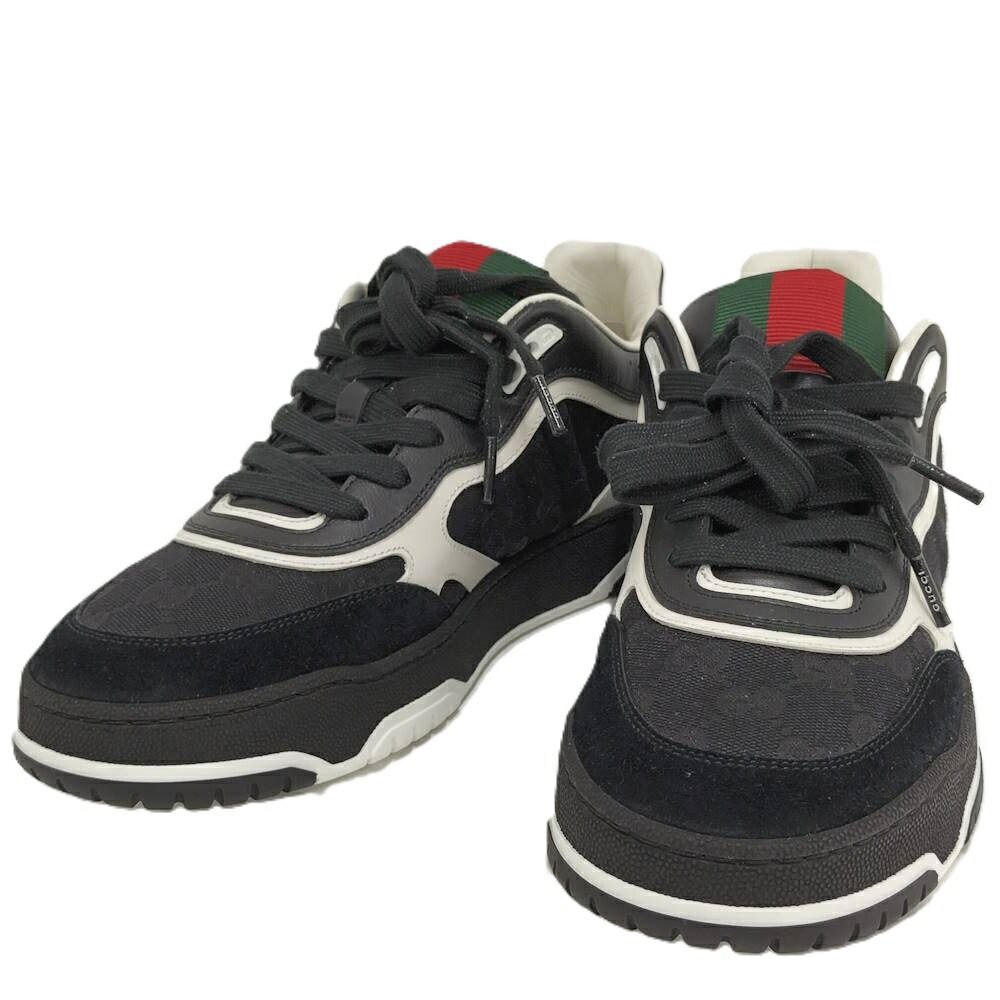 GUCCI リウェブスニーカー シェリーライン×GGキャンバス 807057 36,452円