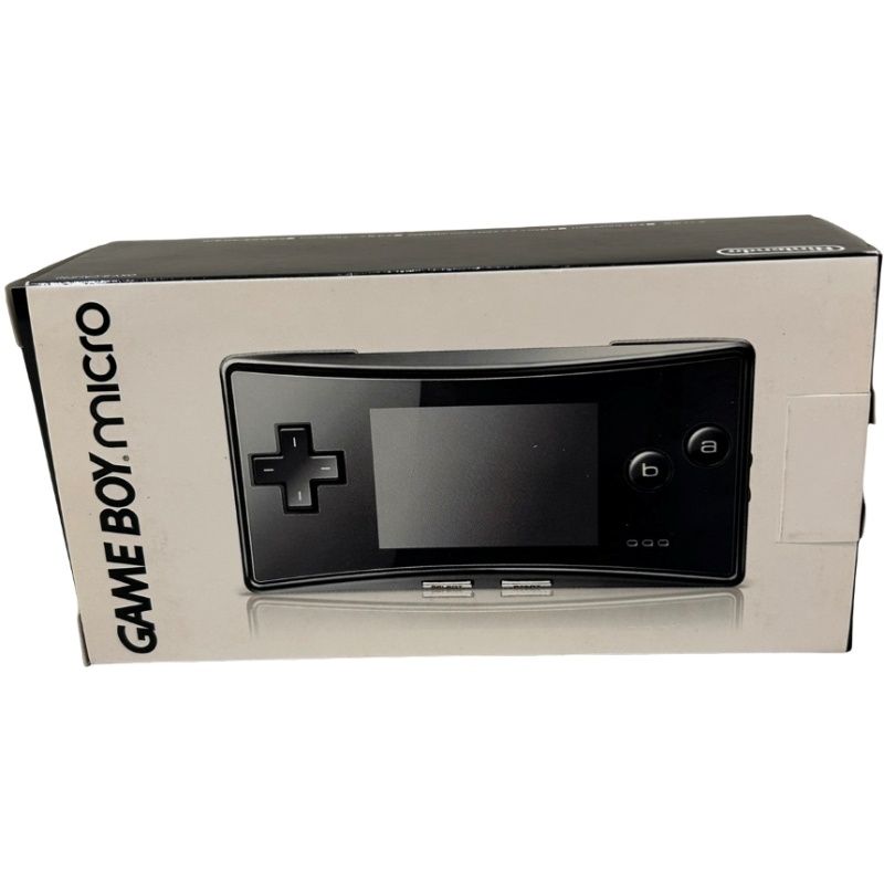 Nintendo 任天堂 GAMEBOY micro ゲームボーイミクロ OXY-001 OXY-S-CA ゲーム機本体 ブラック 【未使用品】 22606K238