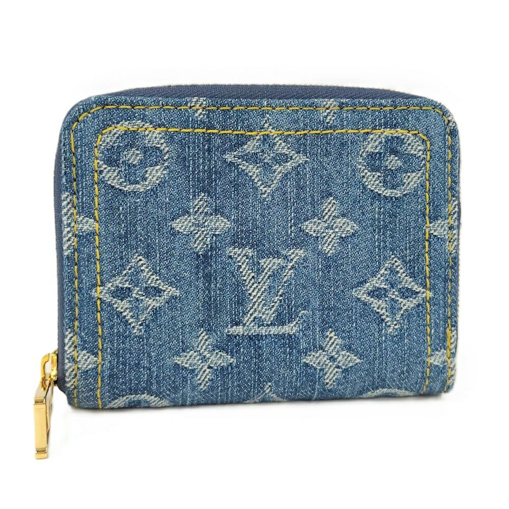 LOUIS VUITTON ジッピーコインパース コインケース モノグラム デニム M82957
