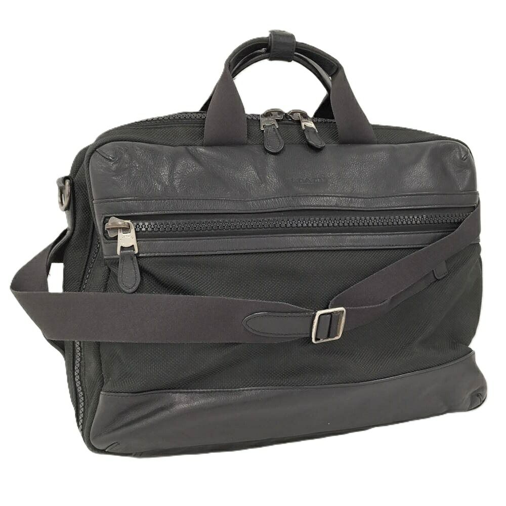 COACH テレイン コンバーチブルバッグ ビジネスバッグ ナイロン ブラック F59944