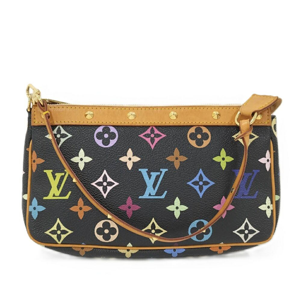 LOUIS VUITTON ポシェット・アクセソワール M92648 マルチカラー ノワール