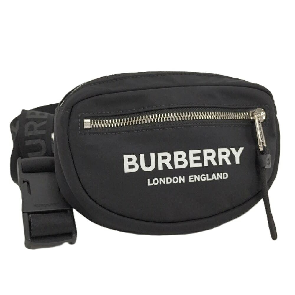 BURBERRY ウエストバッグ ナイロン ブラック 80145