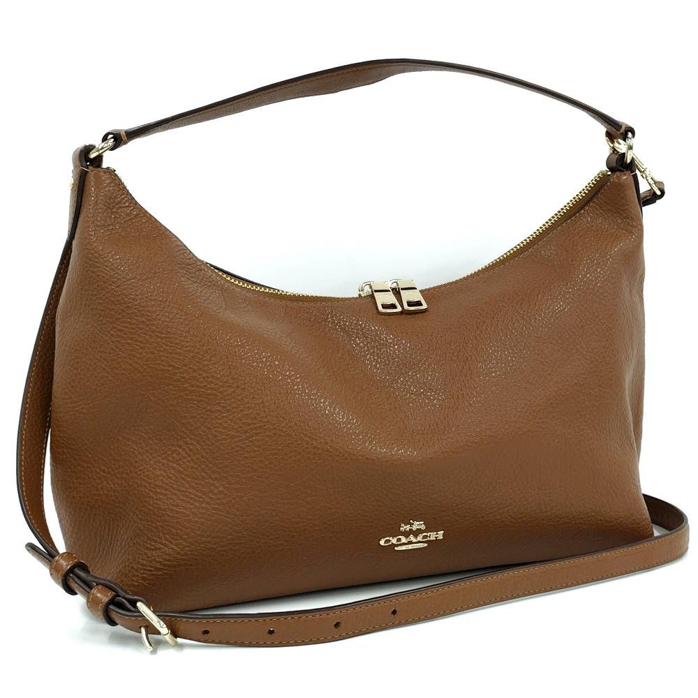 COACH ショルダーバッグ レザー ブラウン F36628