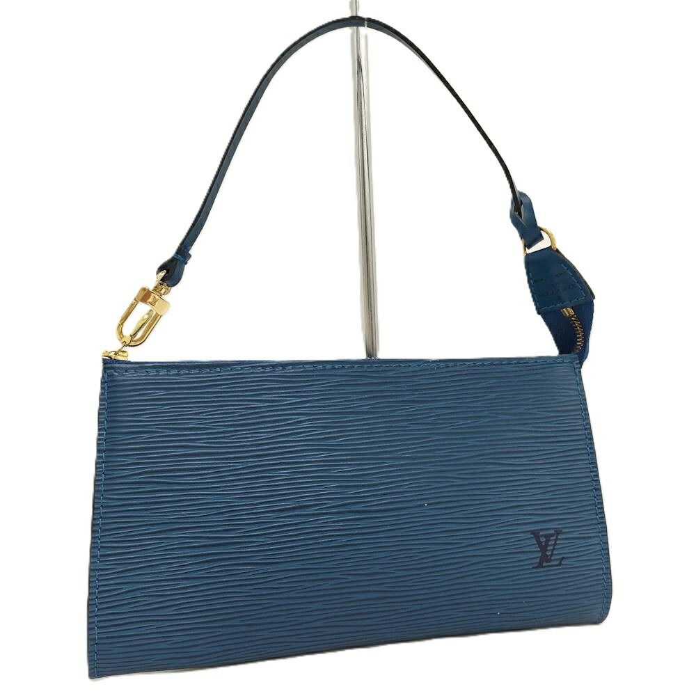 LOUIS VUITTON ポシェットアクセソワール エピ トレドブルー M52945