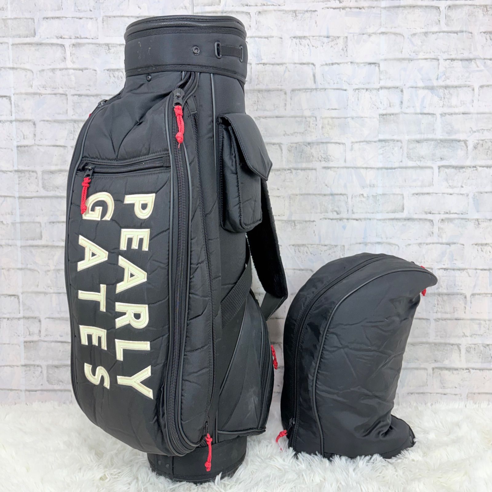 PEARLY GATES パーリーゲイツ キャディバッグ ゴルフバッグ golf
