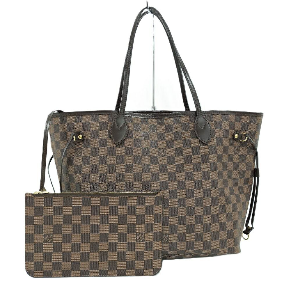 LOUIS VUITTON ネヴァーフルMM ダミエエベヌ トートバッグ N40599