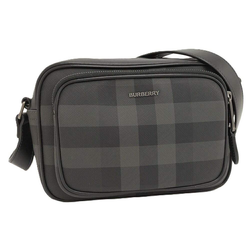 BURBERRY パディ ショルダーバッグ PVC ブラック
