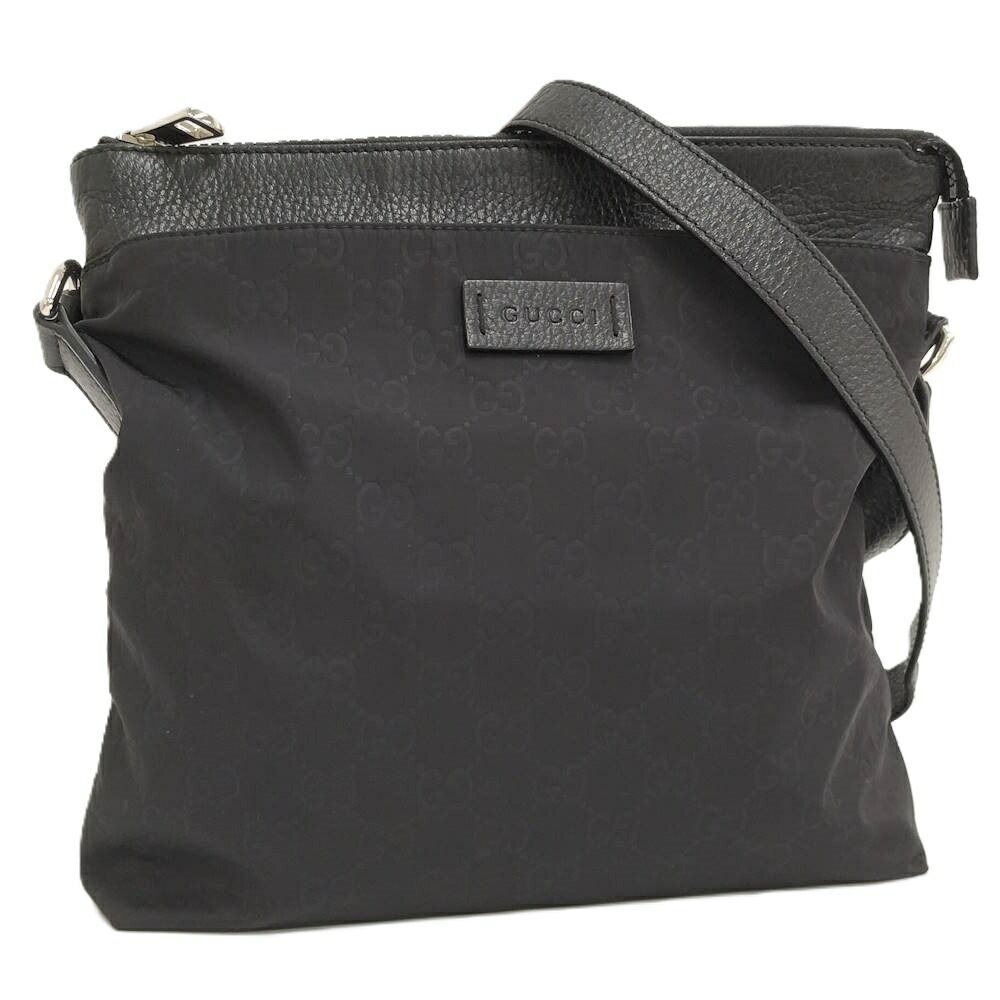 GUCCI ショルダーバッグ レザー ナイロン 510342