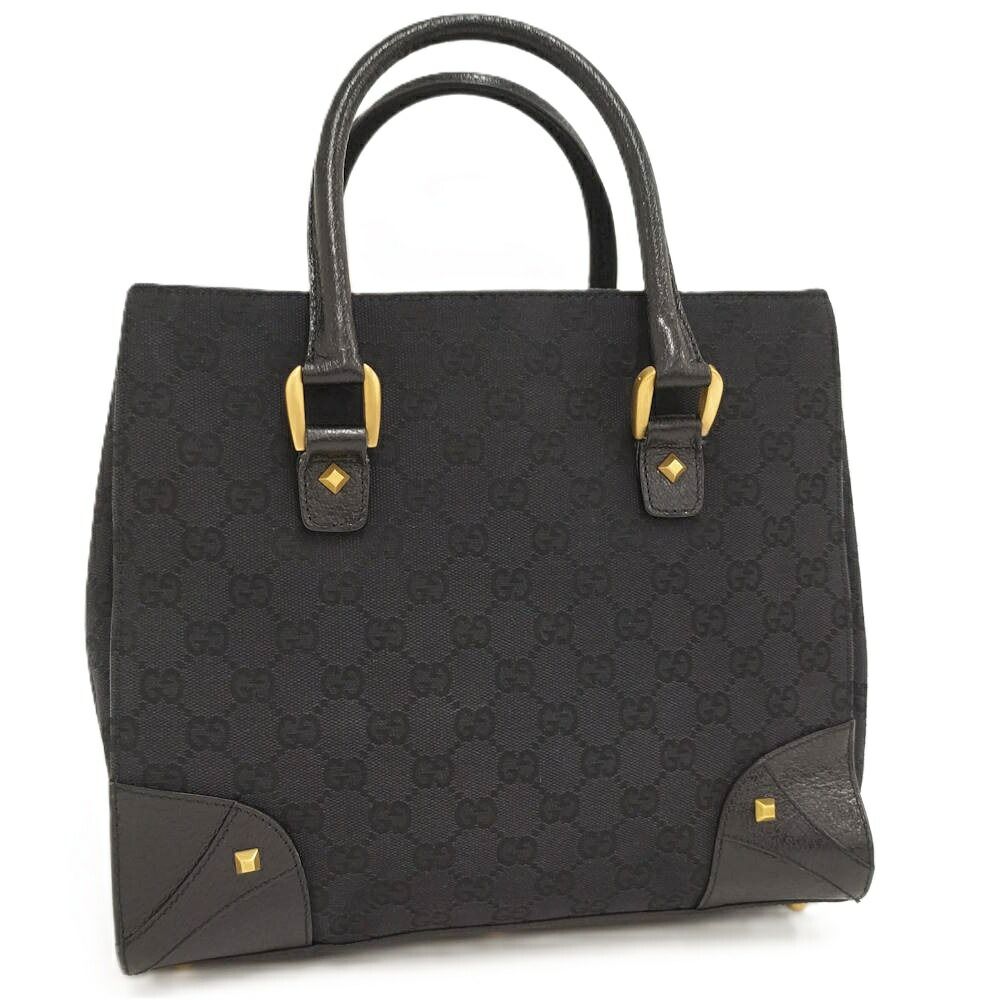 GUCCI トートバッグ GGキャンバス ブラック 120895