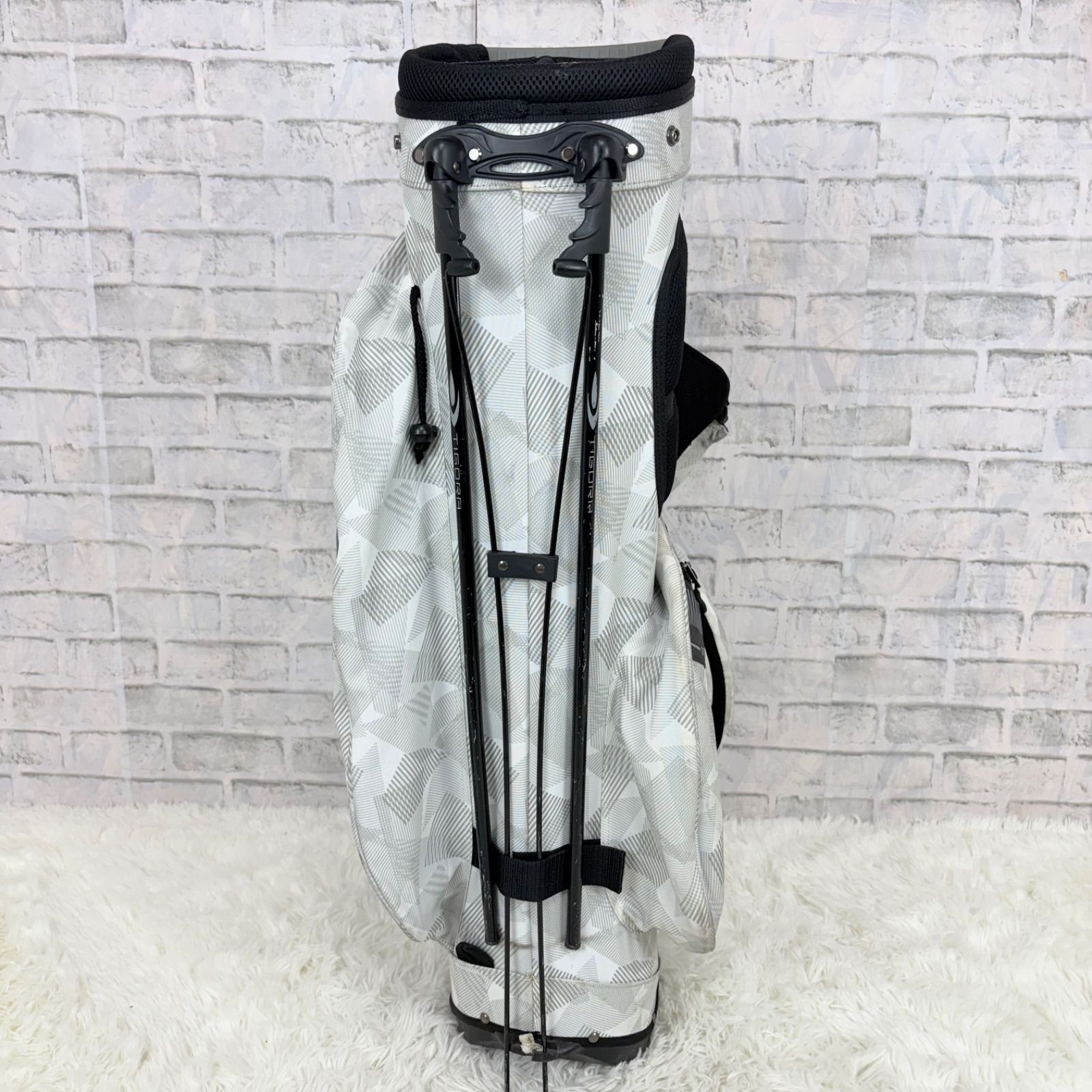 TIGORA ティゴラ キャディバッグ ゴルフバッグ golf ホワイト 白