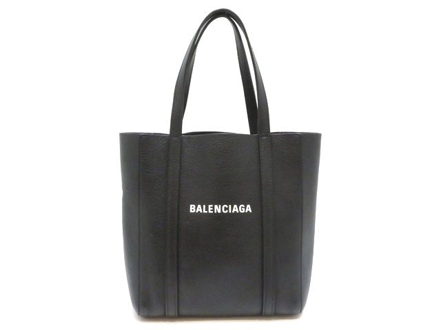 BALENCIAGA　バレンシアガ　エブリデイ　2WAYトート　ブラック　レザー　551815　ユニセックス【中古】430