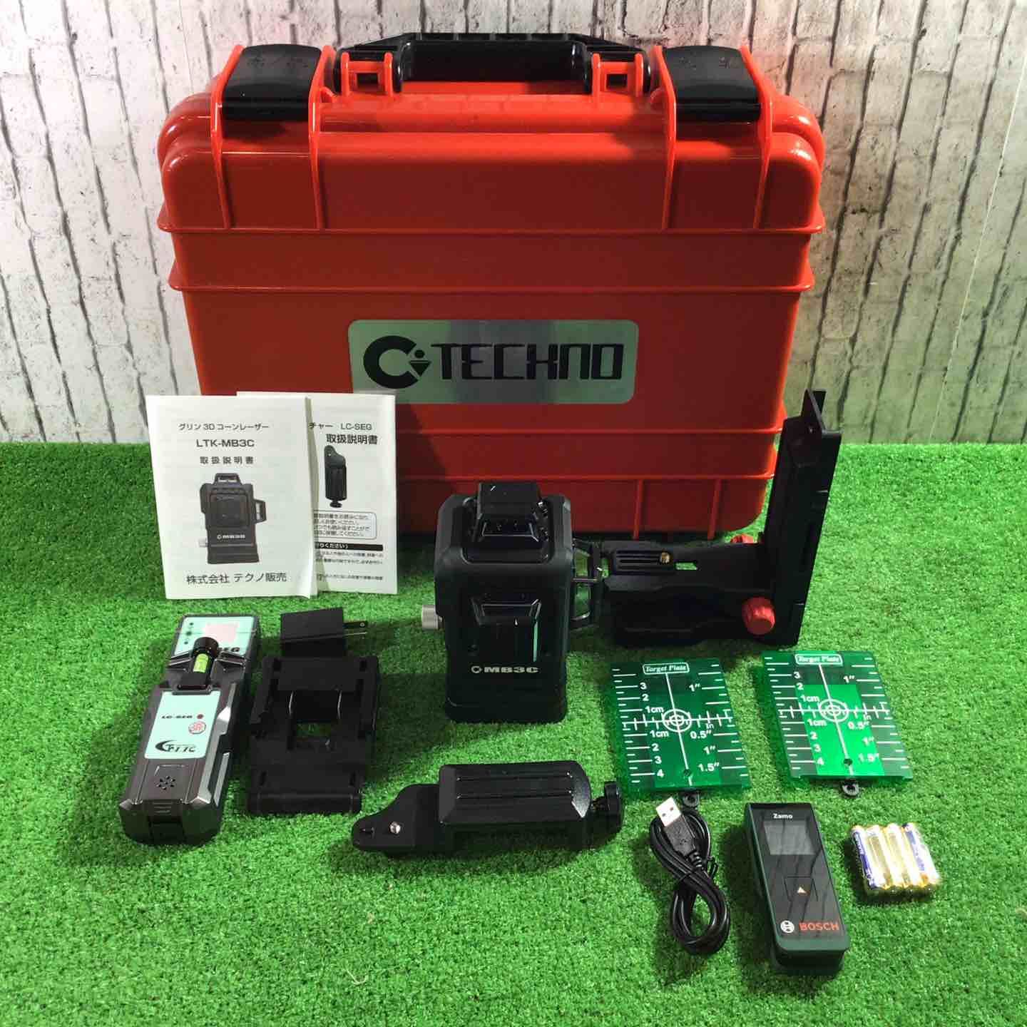 【美品】◇グリーンレーザー墨出し器 LTK-MB3C【川口店】
