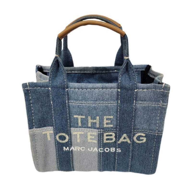 MARC JACOBS マークジェイコブス ザ デニム トートバッグ H017M06FA21 ブルー系 デニム ハンドバッグ レディース 【中古】 12606K214