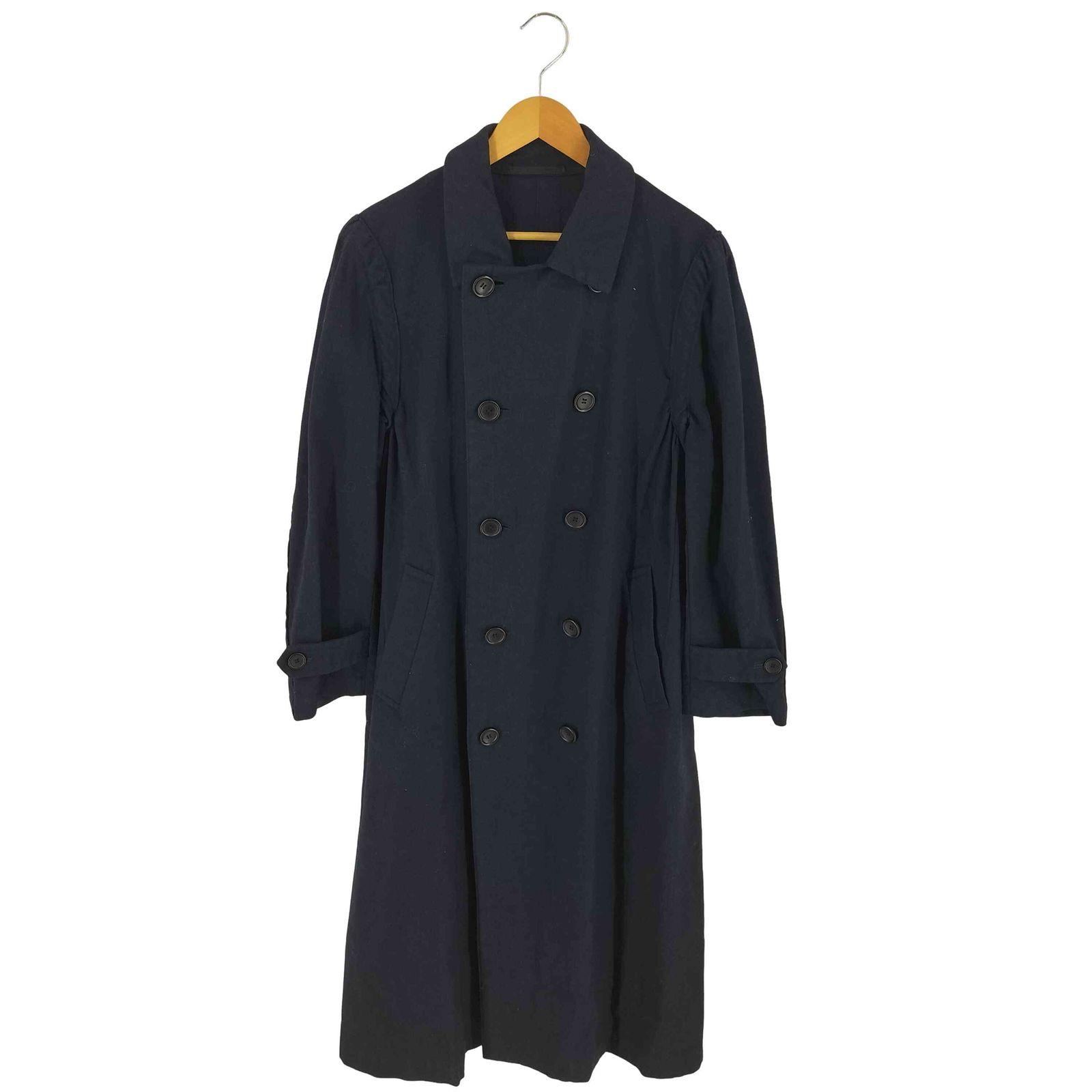 07aw　美品　コムデギャルソンオムプリュス　My Way期　ロングウールコート コムデギャルソンオムプリュス COMME des GARCONS HOMME PLUS AD1998