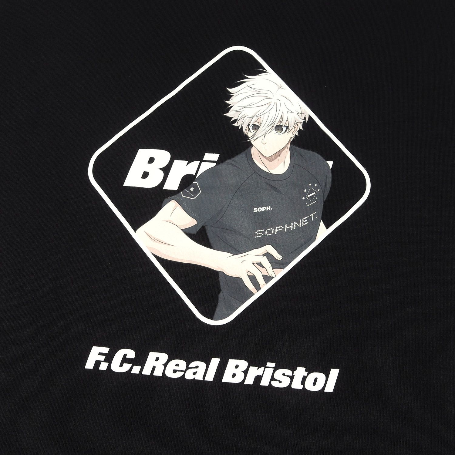 美品】F.C.Real Bristol エフシーレアルブリストル Tシャツ ブラック 