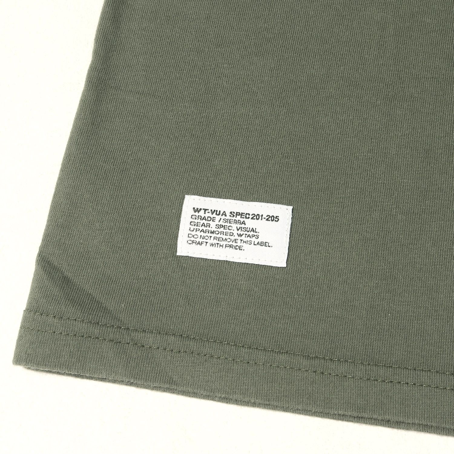 WTAPS ダブルタップス Tシャツ オリーブドラブ サイズ:S BONES BRIGADE