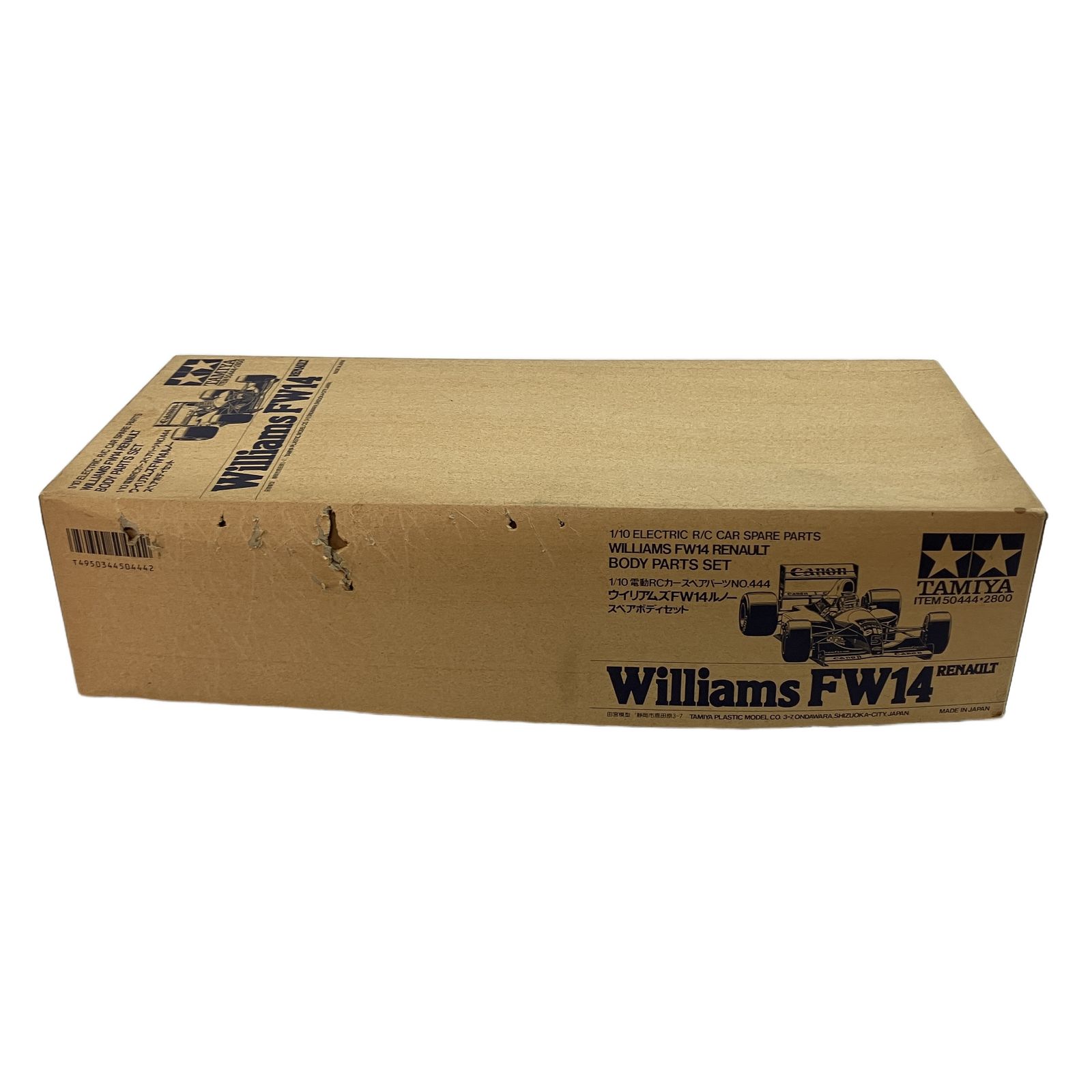 TAMIYA 1/10 電動RCカースペアパーツNo 444 ウィリアムズFW14 ルノースペアボディ 未組立 中古 C11377224