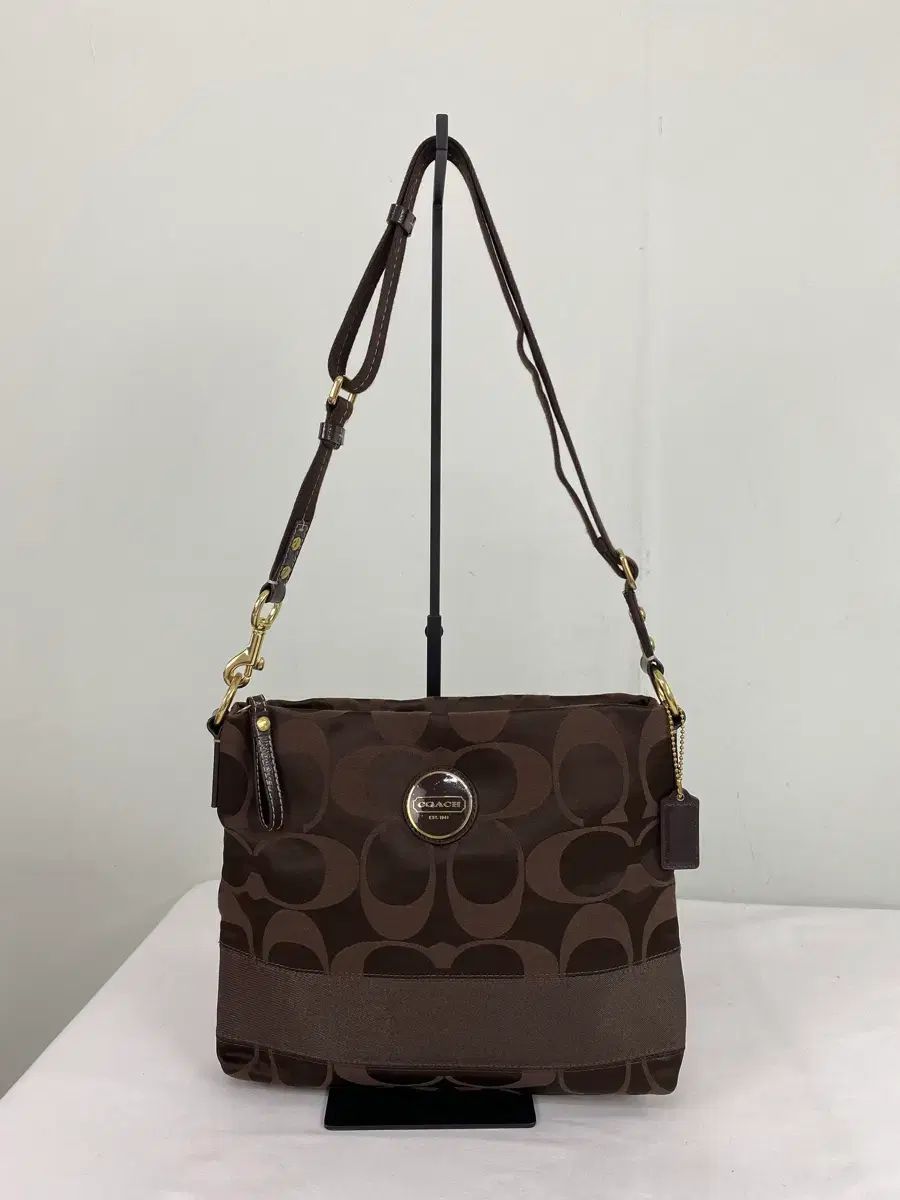 コーチ COACH ブラウン シグネチャー クロスバック <124>