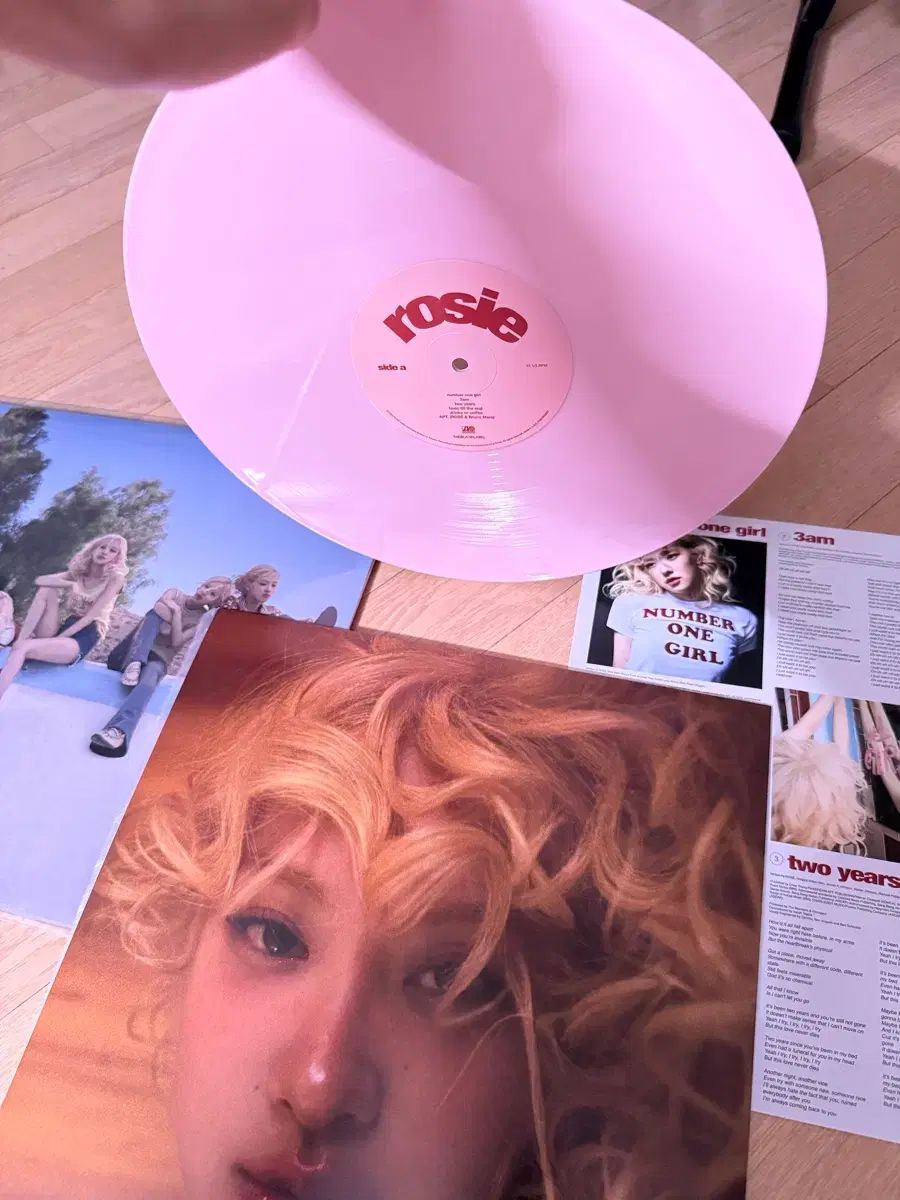 ロゼ(ROSE) lp ピンク 限定盤