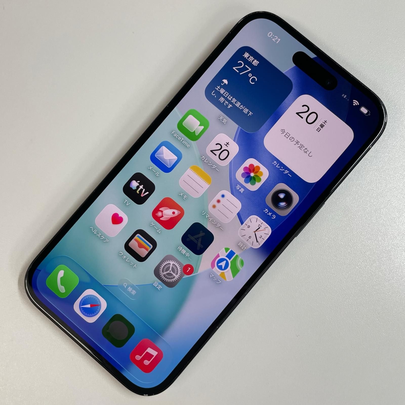 docomo iPhone 15 128GB ブラック