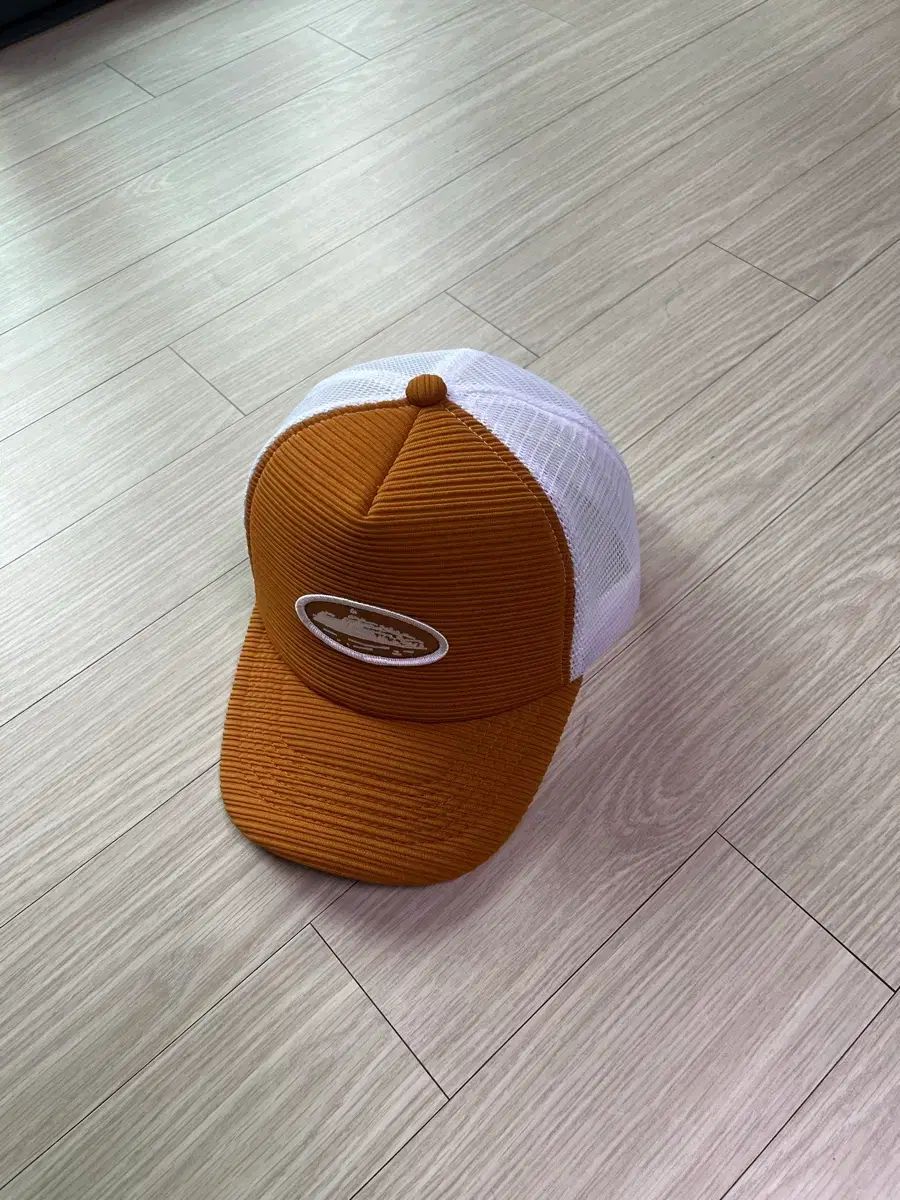 コーデュロイ メッシュキャップ