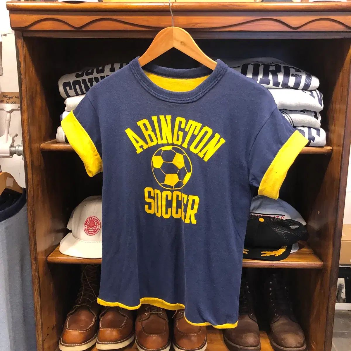 60s/80s リバーシブルTシャツ-M