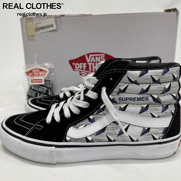 Supreme×VANS/シュプリーム×バンズ【19SS】Sk8-Hi Pro Diamond Plate/ダイヤモンド プレート VN0A45JDTEB/27.5