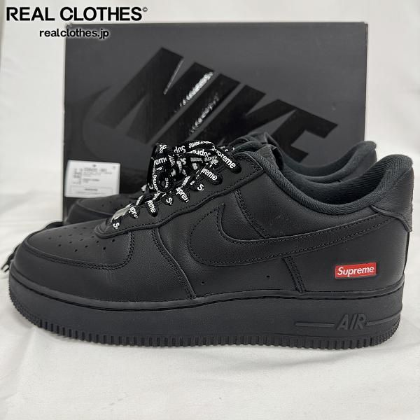 Supreme×NIKE/シュプリーム×ナイキ AIR FORCE 1 LOW/エア フォース1 ロー ブラック CU9225-001/27