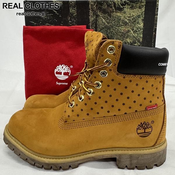 Supreme×COMME des GARCONS×Timberland/シュプリーム×コムデギャルソン