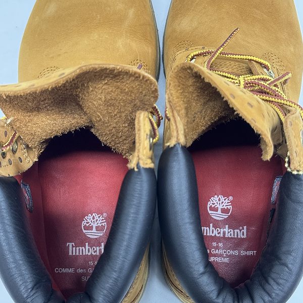 Supreme×COMME des GARCONS×Timberland/シュプリーム×コムデギャルソン