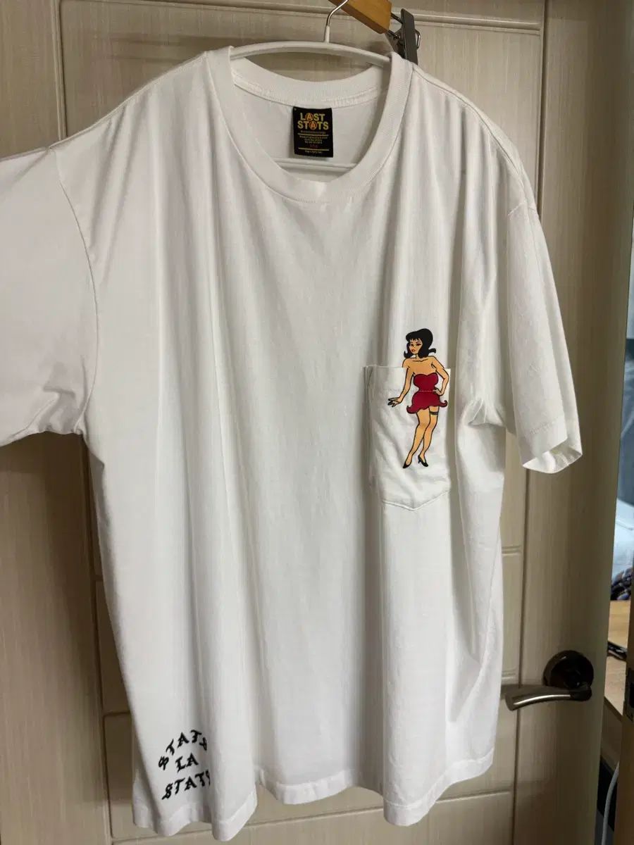 (新品) lastats ポケットGirl Tシャツ 0