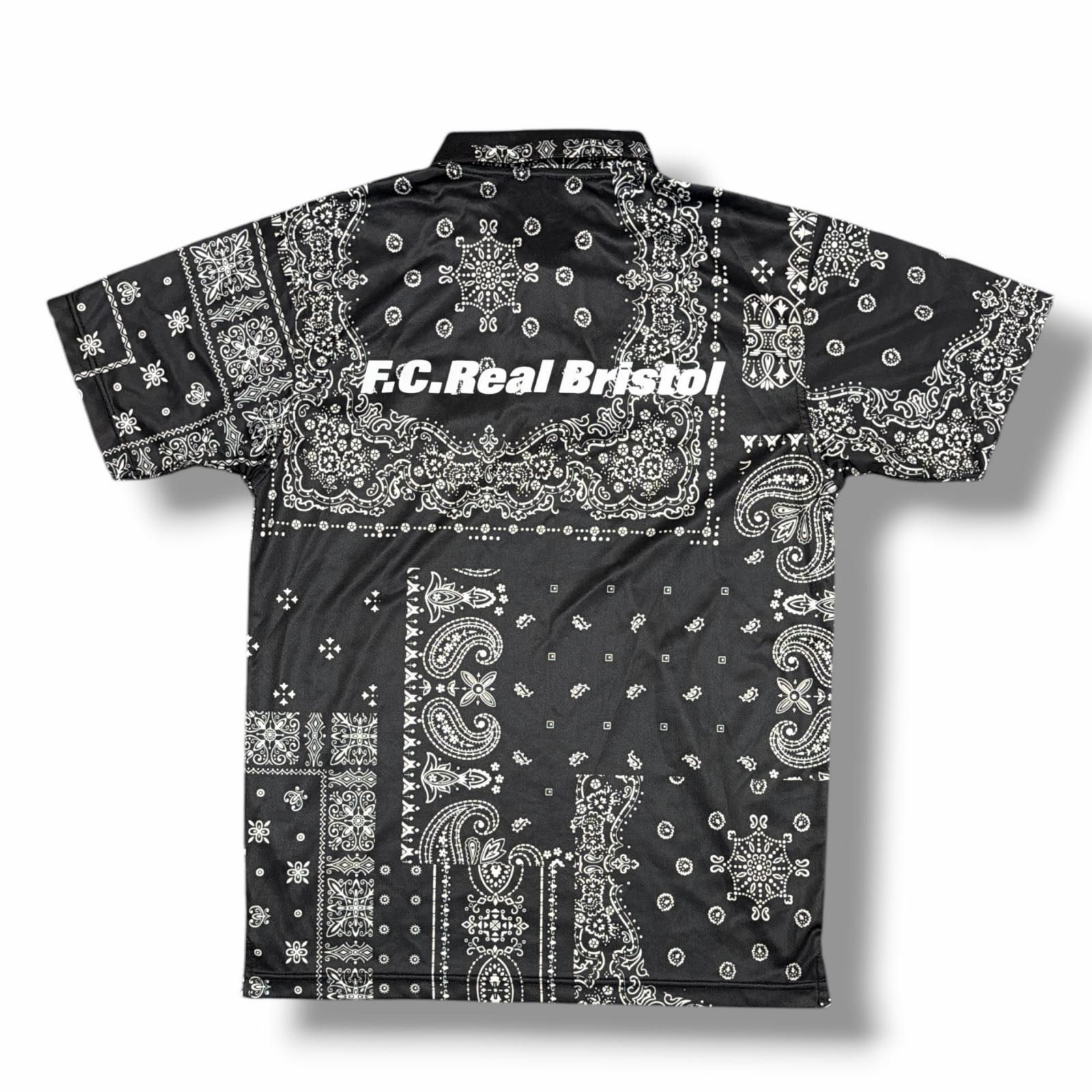 FCRB NEW ERA BANDANA POLO SHIRT GOLF美品 F.C.Real Bristol × NEW ERA 22SS BANDANA POLO SHIRT バンダナ半袖