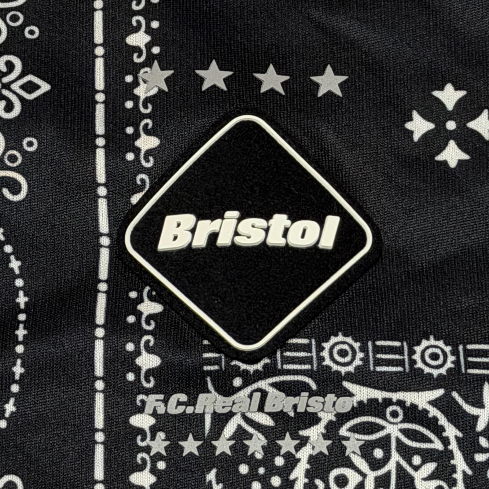 F.C.Real Bristol × NEW ERA 22SS BANDANA POLO SHIRT バンダナ半袖