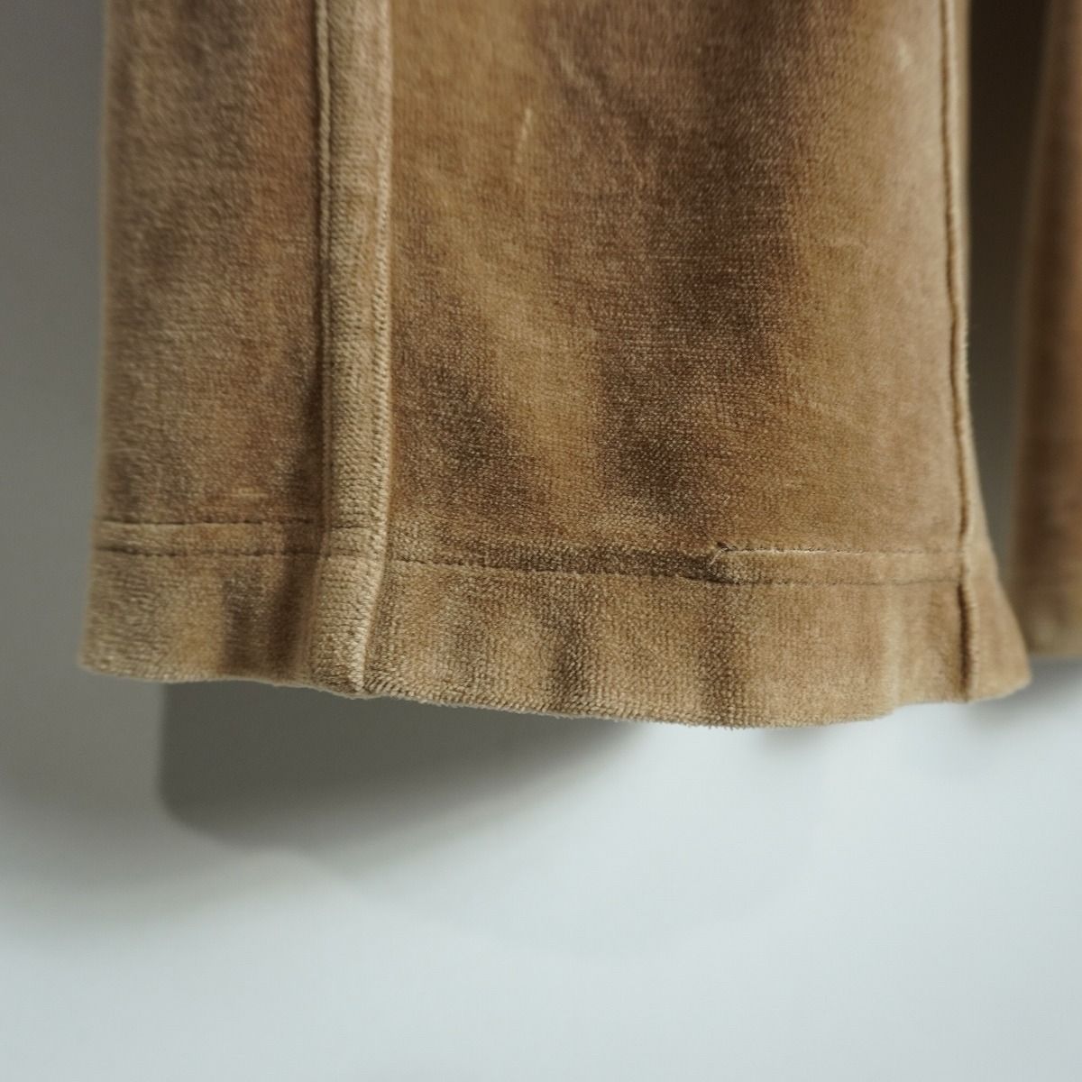 正規 AURALEE オーラリー ORGANIC COTTON VELOUR PANTS オーガニック 