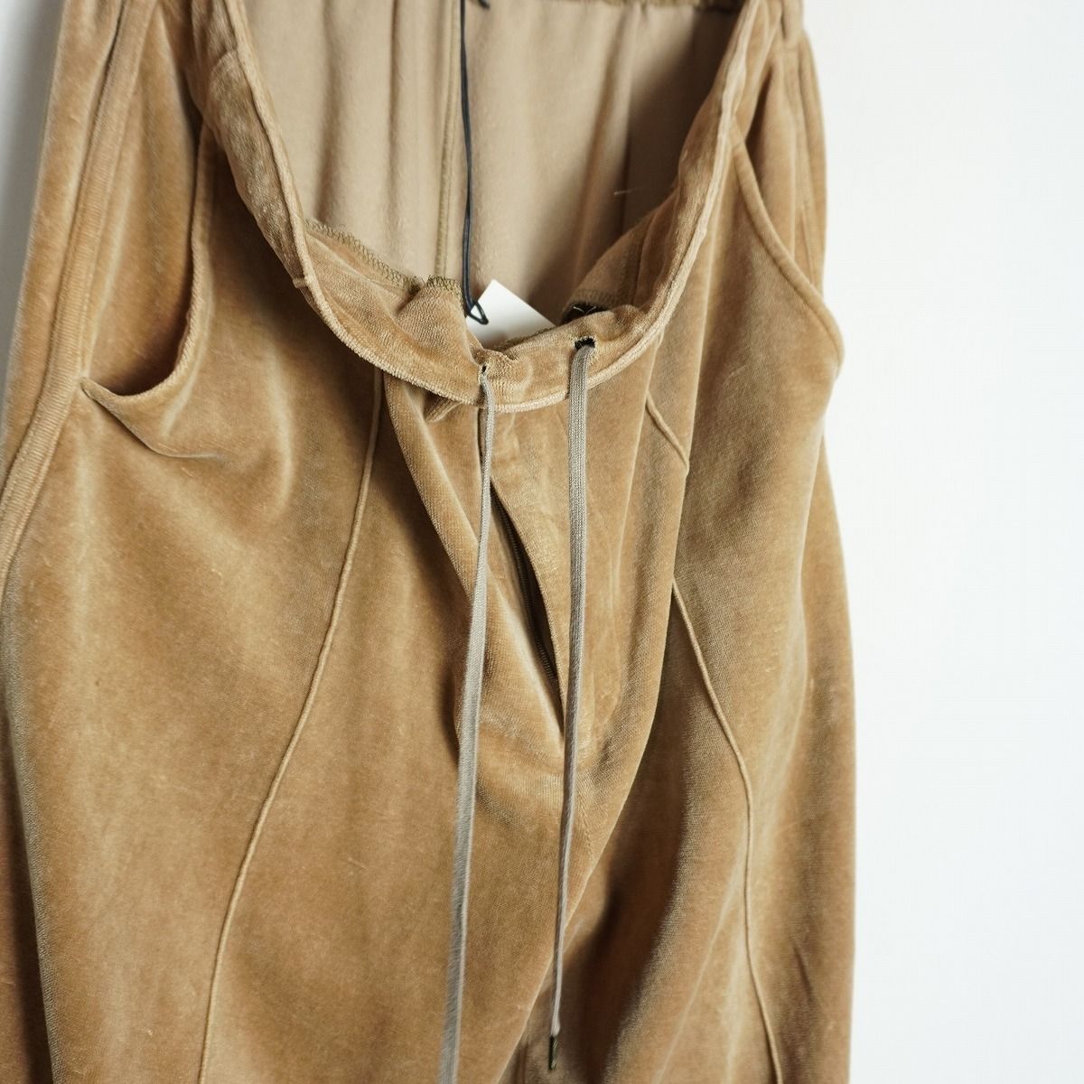正規 AURALEE オーラリー ORGANIC COTTON VELOUR PANTS オーガニック 
