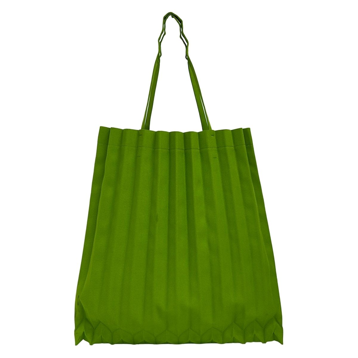 me ISSEY MIYAKE(ミー/イッセイミヤケ) トートバッグ - グリーン