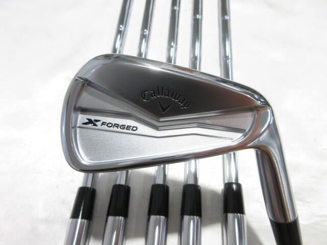 キャロウェイ　X FORGED 2024　ダイナミックゴールド MID 115　S200フレックス　アイアンセット　中古　ゴルフドゥ！甲府バイパス店【最短即日発送】