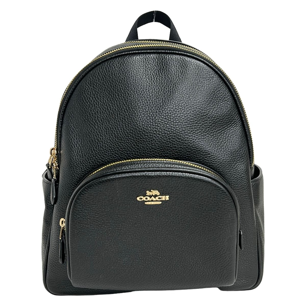 COACH(コーチ) リュックサック コートバックパック 5666 黒 レザー
