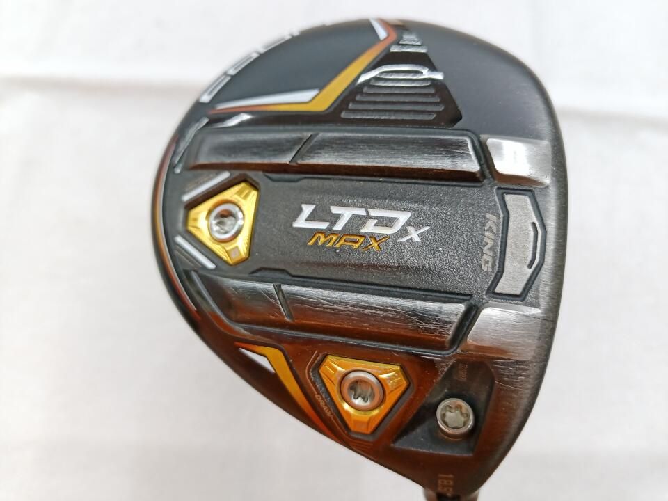 コブラ　KING LTDx MAX Gold/Black　18.5度　ツアーAD for Cobra　Sフレックス　フェアウェイウッド　中古　ゴルフドゥ！福山王子店【最短即日発送】