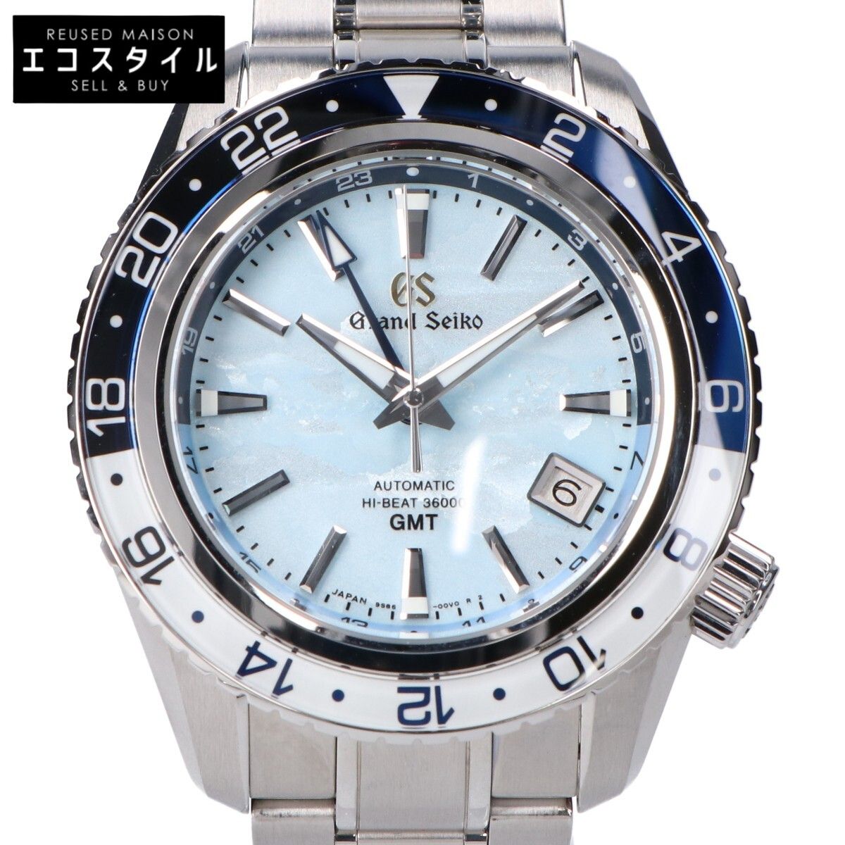 GrandSeiko　グランドセイコー　仕上げ済み 世界2000本限定 25周年記念限定モデル SBGJ275G 9S86-00W0 キャリバー9S メカニカル ハイビート36000 GMT 雲海 自動巻き