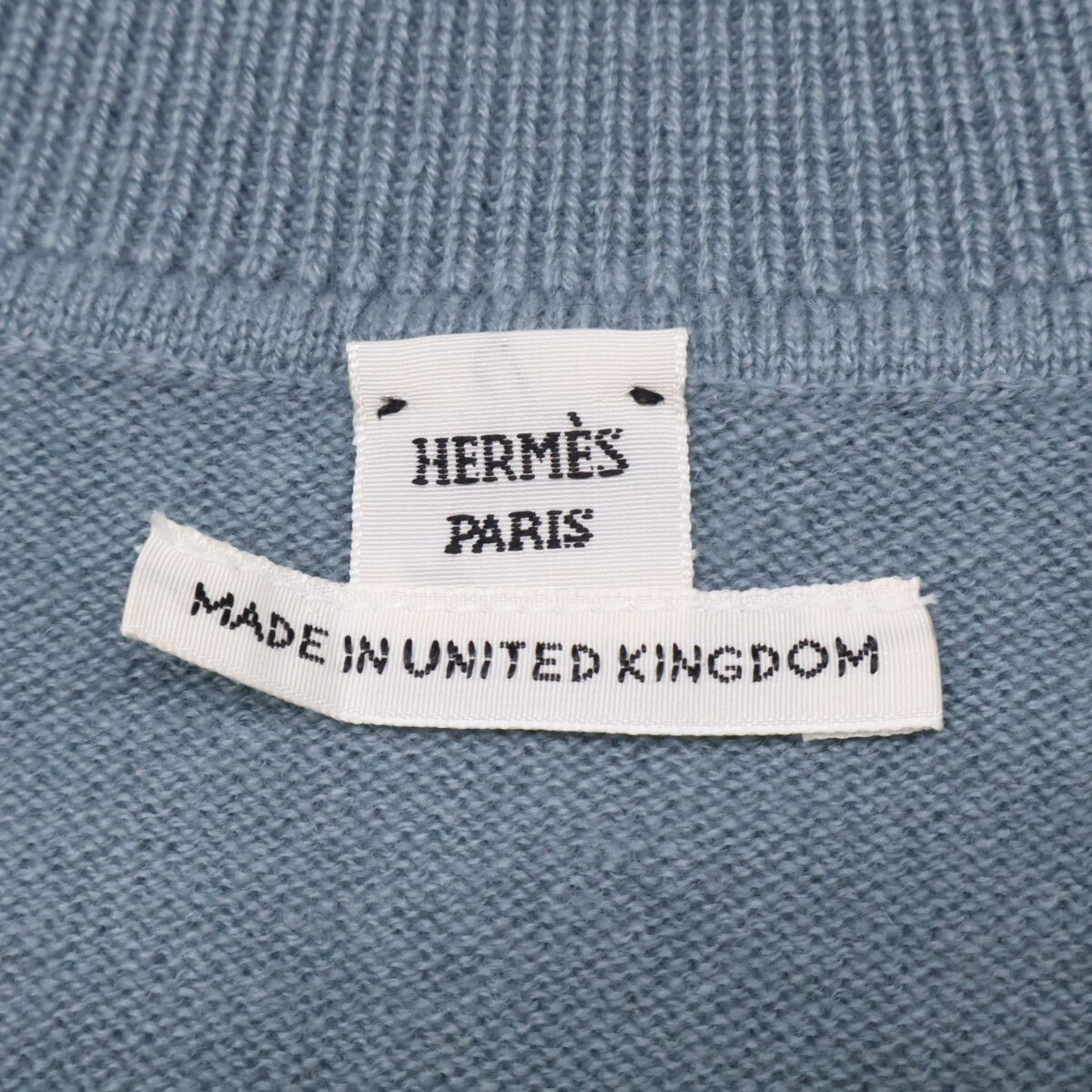 HERMES エルメス 【美品/国内正規】2H2663D1 Hリフト カシミヤ100